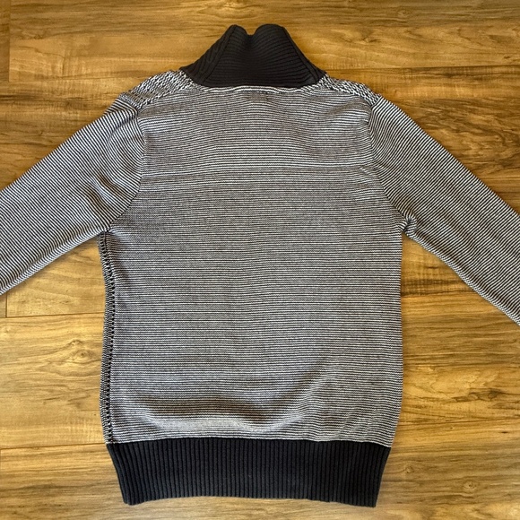 GUC - Men's H&M Shawl Neck Collar Cotton Sweater M - Picture 6 of 13